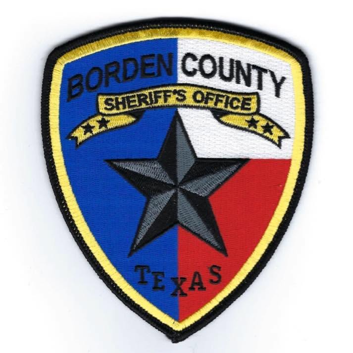 Borden County Sheriff’s Office shoulder patch